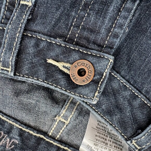 Carhartt Modern Fit Women’s Jeans 28x32 | Classic Dark Wash - Picture 6 of 7